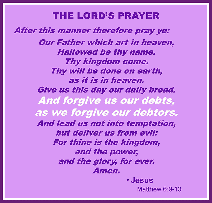 the lords prayer king james version